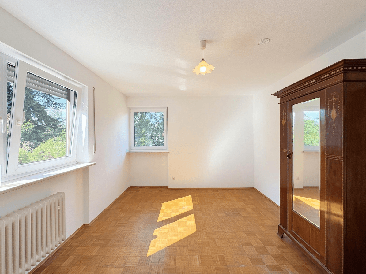 Ruheoase im Zentrum von Planegg – 3 Zimmer mit Balkon