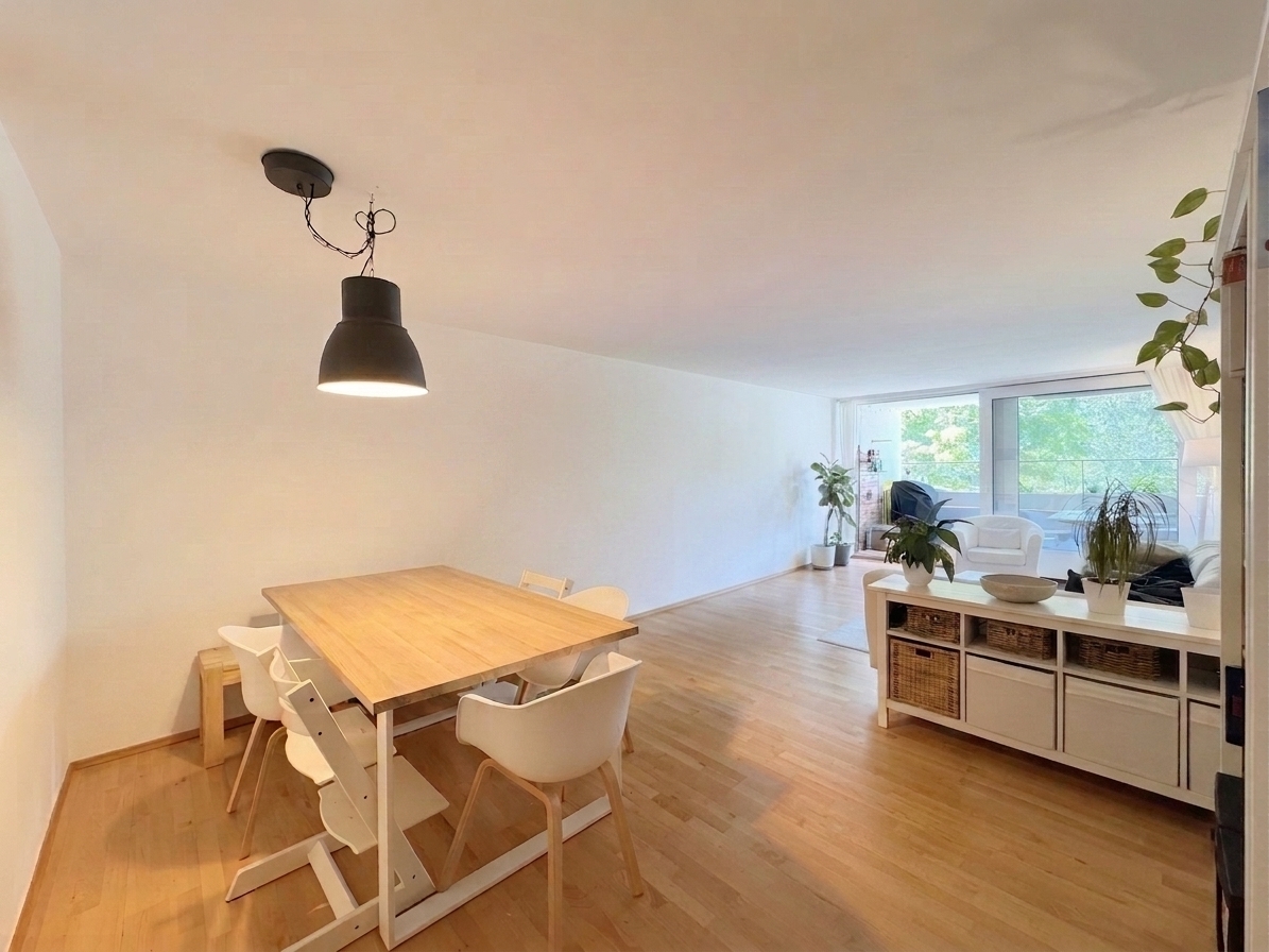 Wohntraum mit vier Zimmern und West-Balkon