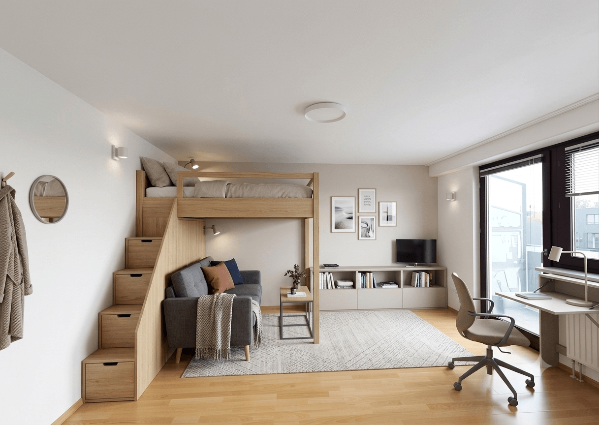 Bezugsfreie 1-Zimmer-Wohnung in München-Milbertshofen