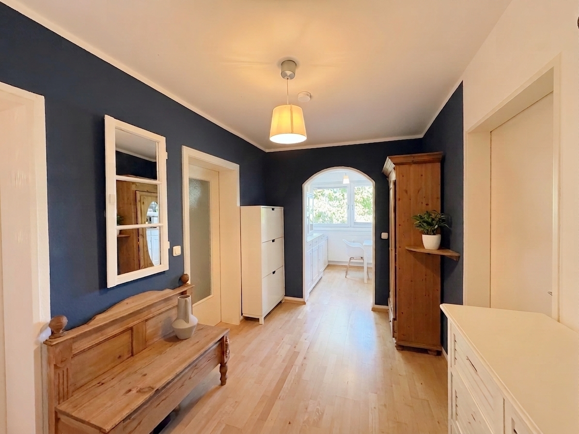 Wohntraum mit vier Zimmern und West-Balkon