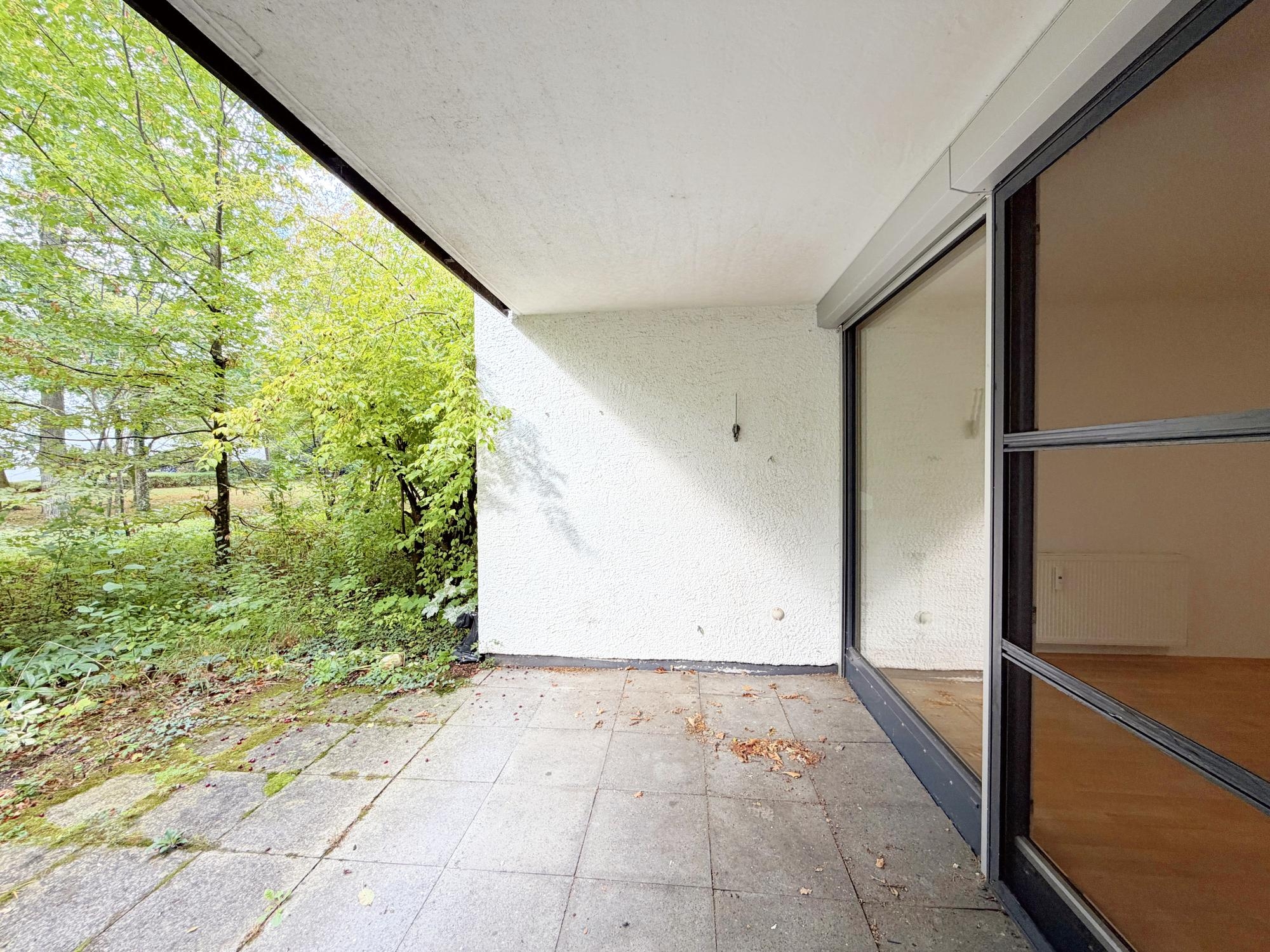 Schöne 2-Zimmer-Erdgeschoßwohnung in ruhiger und grüner Lage
