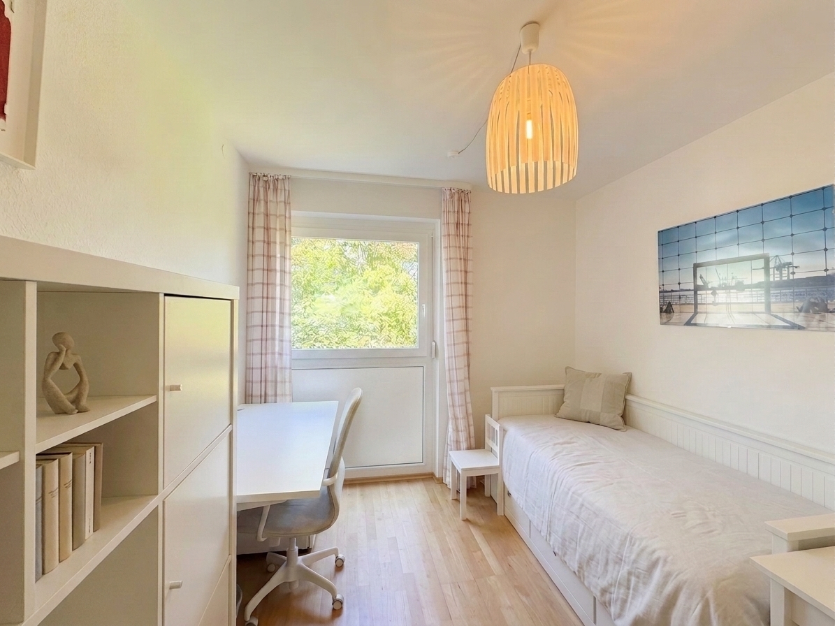 Wohntraum mit vier Zimmern und West-Balkon